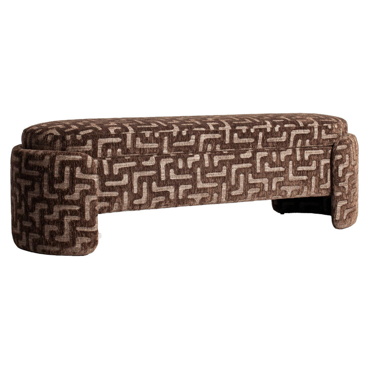 Richmond Interiors Sitzbank Cupid mit Stauraum | Braun