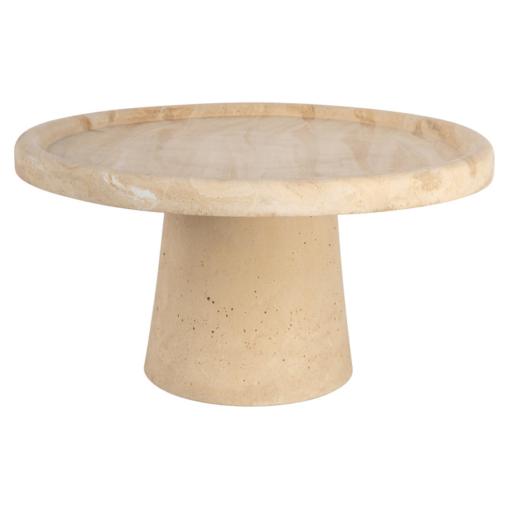 Richmond Interiors Tortenplatte Beccy Beige | ø 39 cm