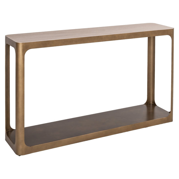 Richmond Interiors 2-in-1 Konsolentisch Claridge | Brushed Gold