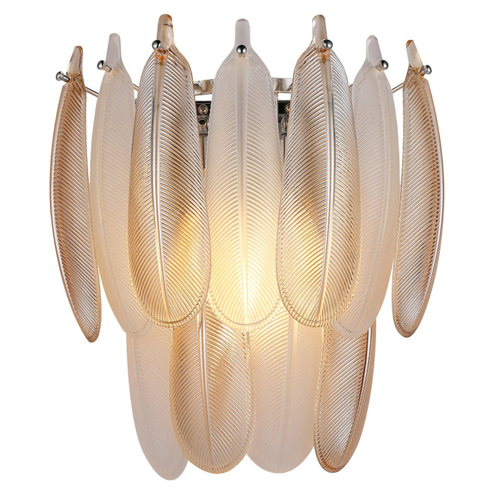 Richmond Interiors Wandlampe Chloe | antikes Messing