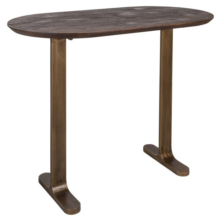 Richmond Interiors ovaler Bartisch Revelin | Dunkelbraun