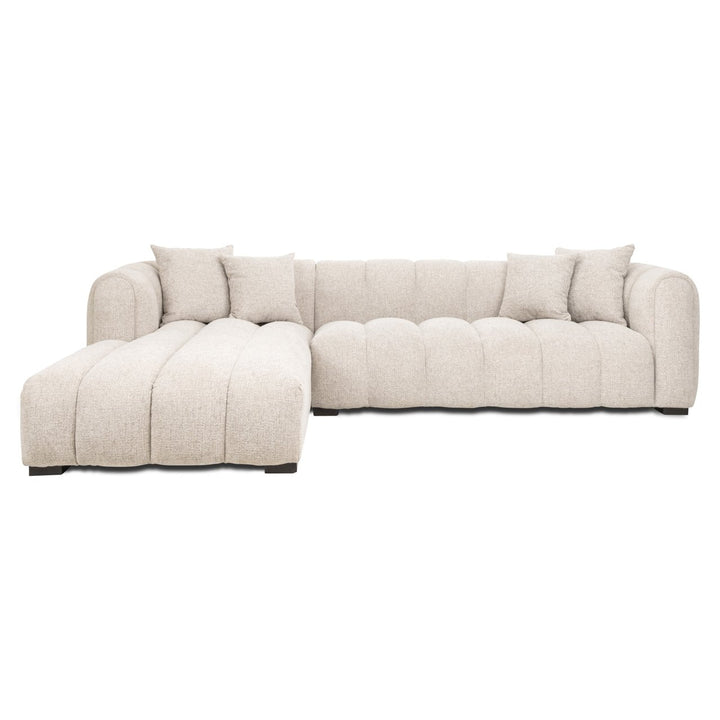 Richmond Interiors Ecksofa Novaro mit Lounge links | Natur