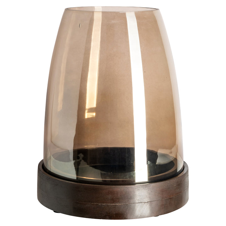 Richmond Interiors Windlicht Skye | Walnuss
