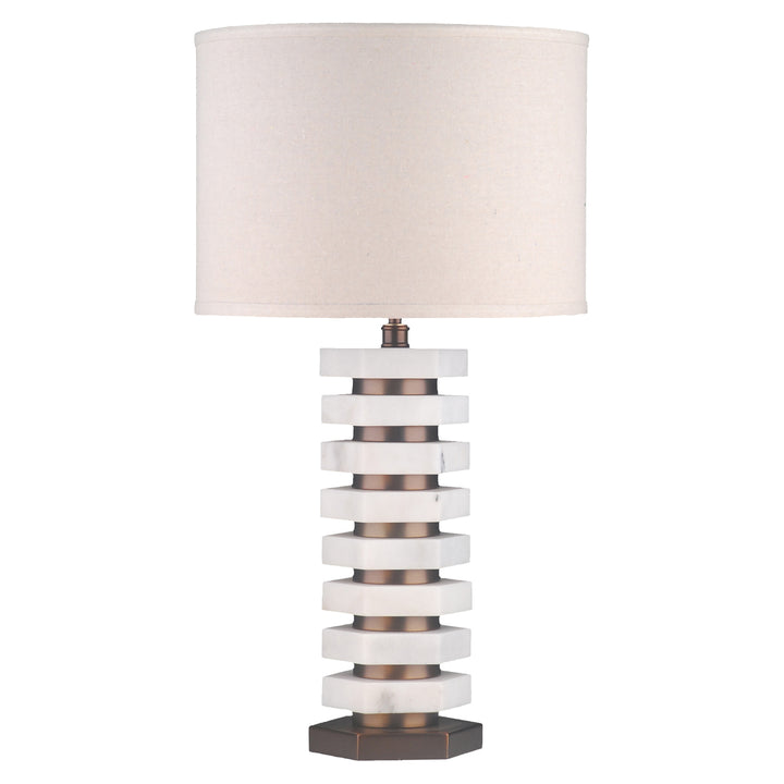 Richmond Interiors Lampe De Table En Marbre Haspen | Naturel