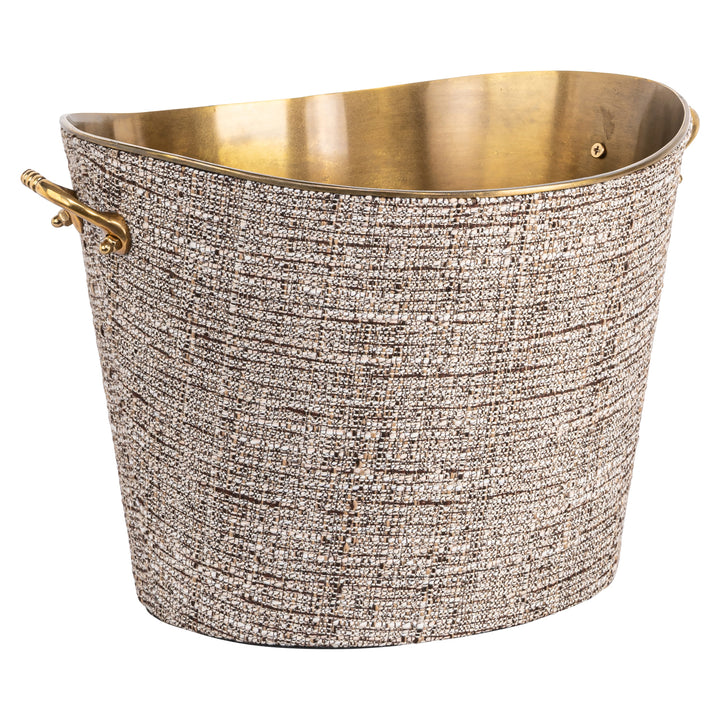 Richmond Interiors Weinkühler Brady | Beige-Gold