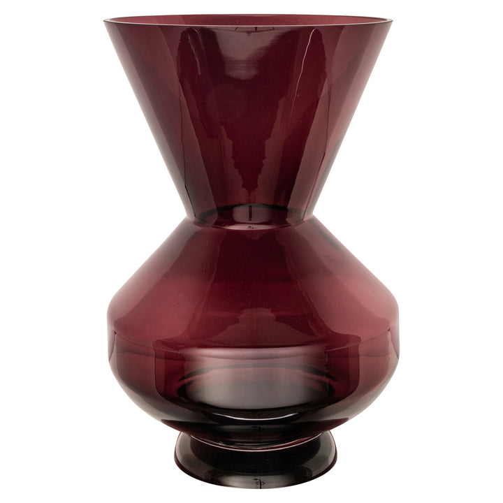Richmond Interiors Vase Veya | Burgunder