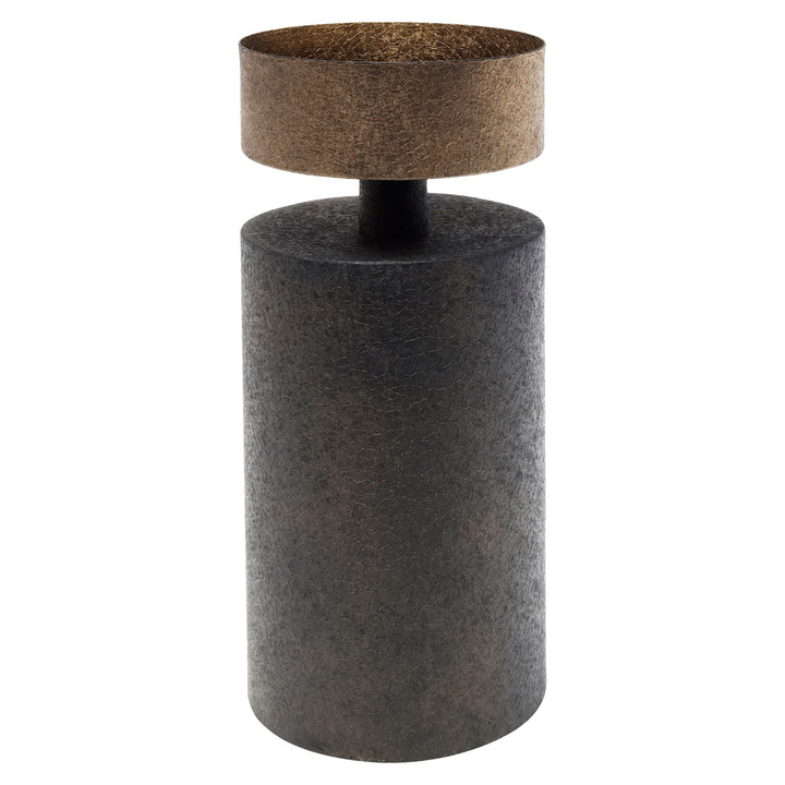 Richmond Interiors Kerzenständer Harlow Antik Messing | H 32 cm