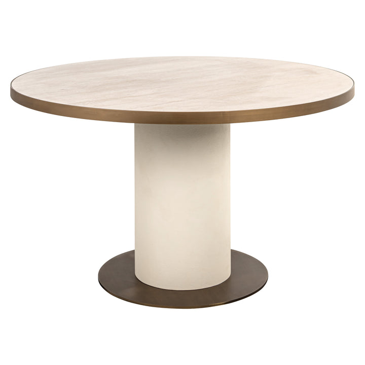 Richmond Interiors runder Esstisch Tivoli weiß | ø 130 cm