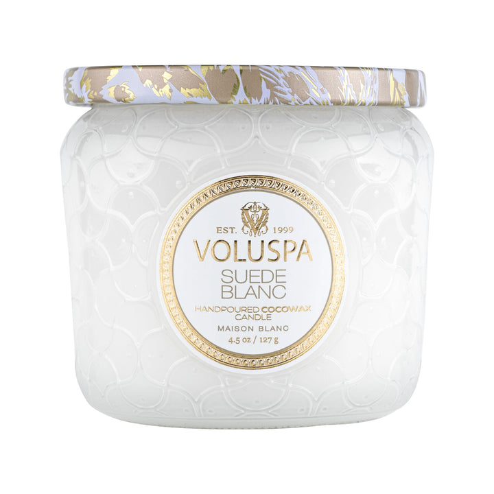 Voluspa Duftkerze Suede Blanc Petite Jar