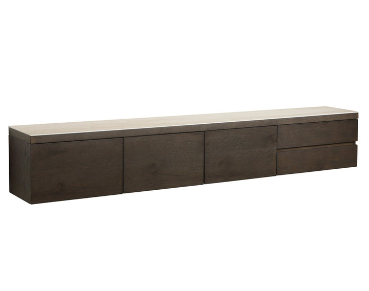Richmond Interiors Travertine TV-Lowboard Lachance | Braun