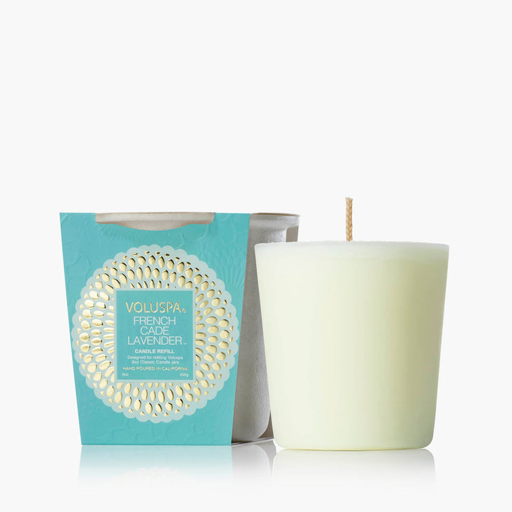 Voluspa Nachfüllkerze French Cade Lavender Classic Candle