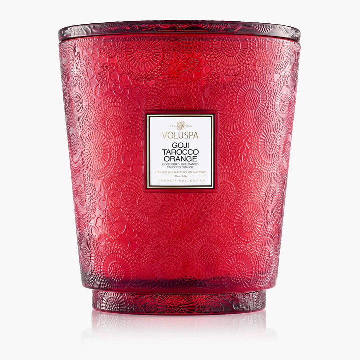 Voluspa Goji Tarocco Orange 5 Wick Hearth Scented Candle | 3,5 kg