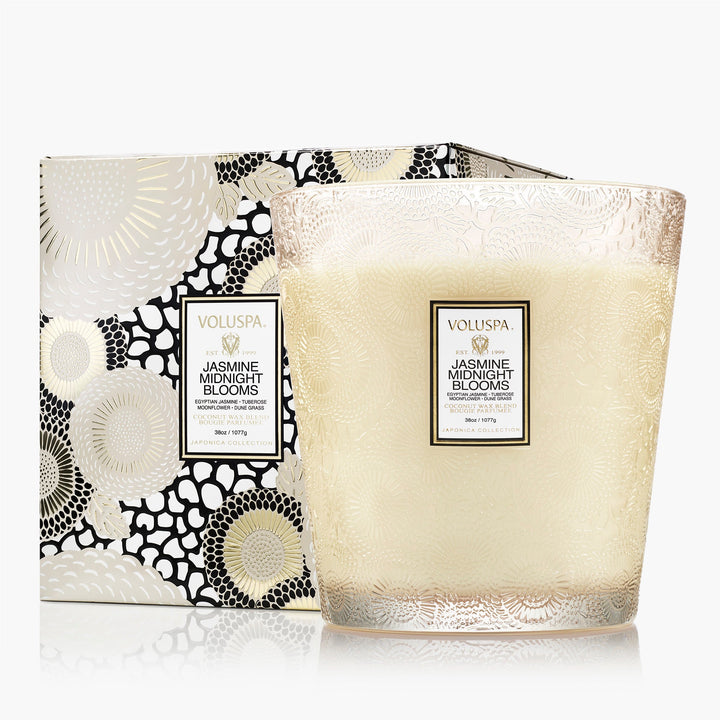 Voluspa 3-Docht Duftkerze Jasmine Midnight Blooms 1.077 g