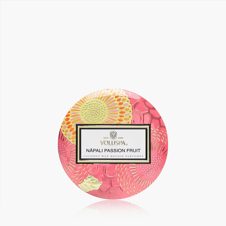 Voluspa Duftkerze Nāpali Passion Fruit | Minidose mit Deckel