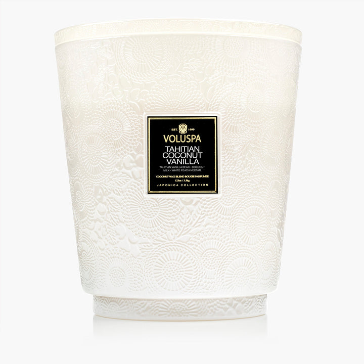 Voluspa 5-Docht Duftkerze Tahitian Coconut Vanilla | 3,5 kg