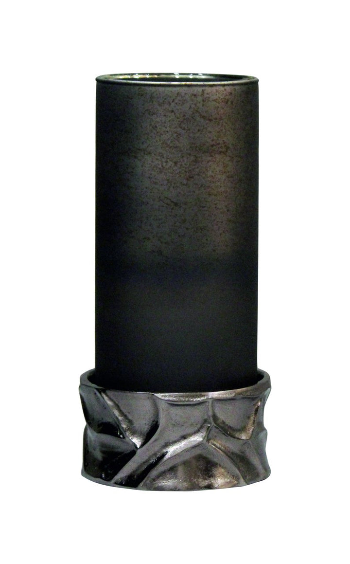 Richmond Interiors Windlicht Candace smoke | H 31 cm