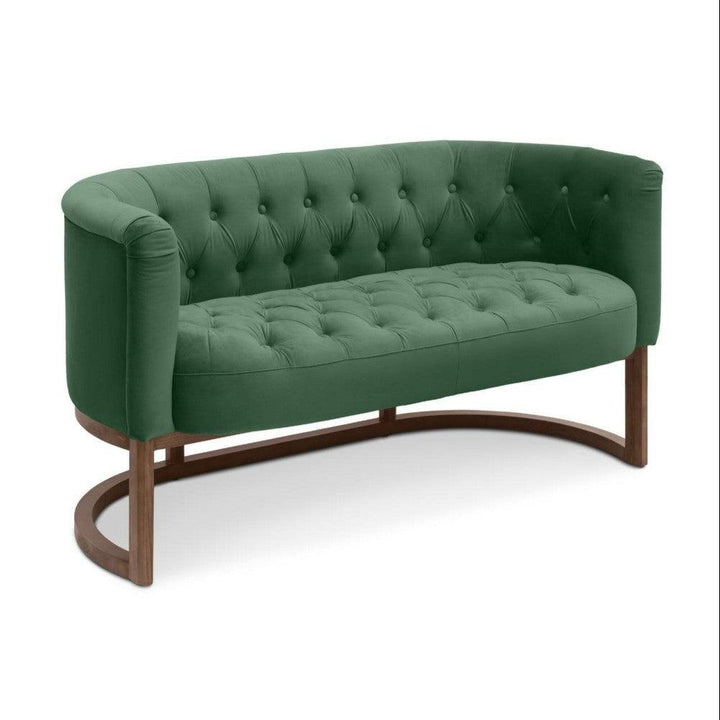 Abhika Cocktailsofa Bessy | Dunkelgrün
