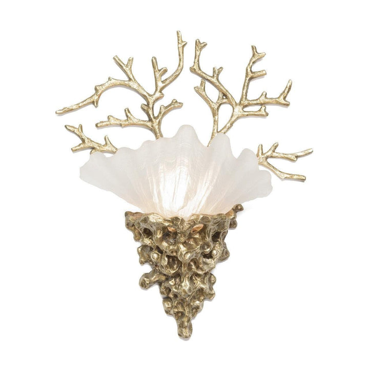 Abhika Wandlampe Krizia Shell | H 38 cm