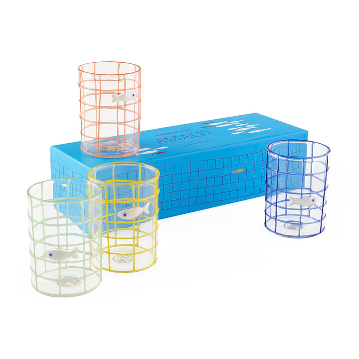 Jonathan Adler Trinkgläser Set Amalfi | 4-teilig