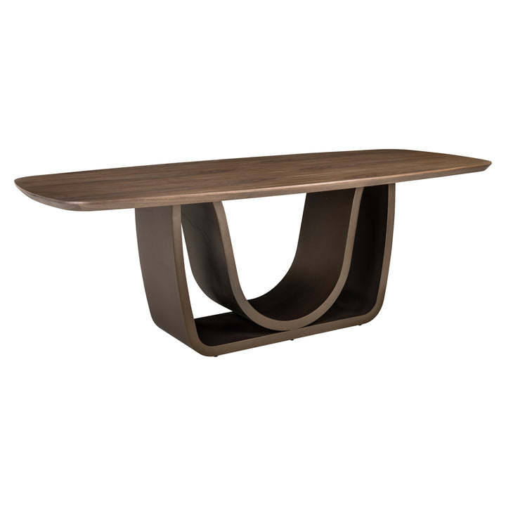 Richmond Interiors Esstisch Windsor Walnuss-Messing | 230 cm