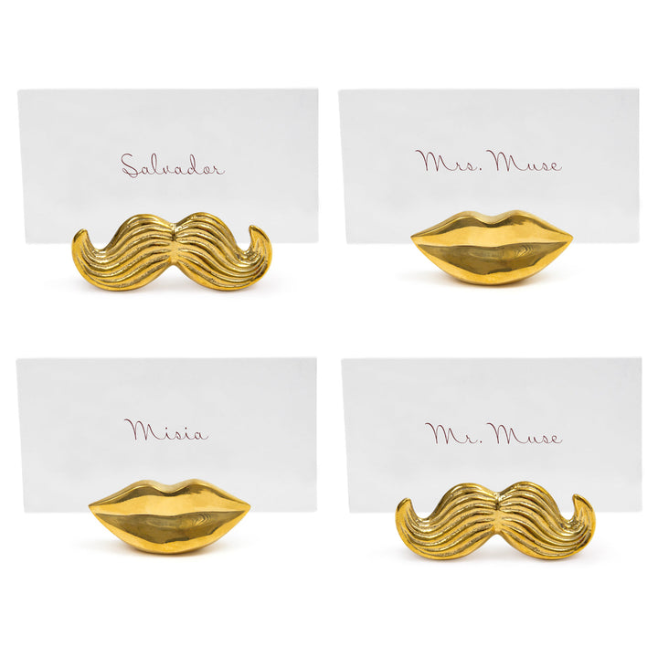 Jonathan Adler Platzkartenhalter-Set Mr. & Mrs. Muse | 4-teilig