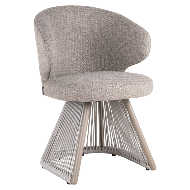 Richmond Interiors Outdoor Gartenstuhl Nuba | greige alpine