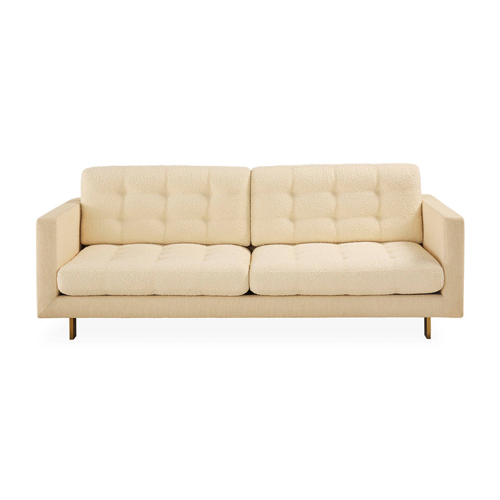 Jonathan Adler Bouclé-Leinen Sofa Ford | Ivory