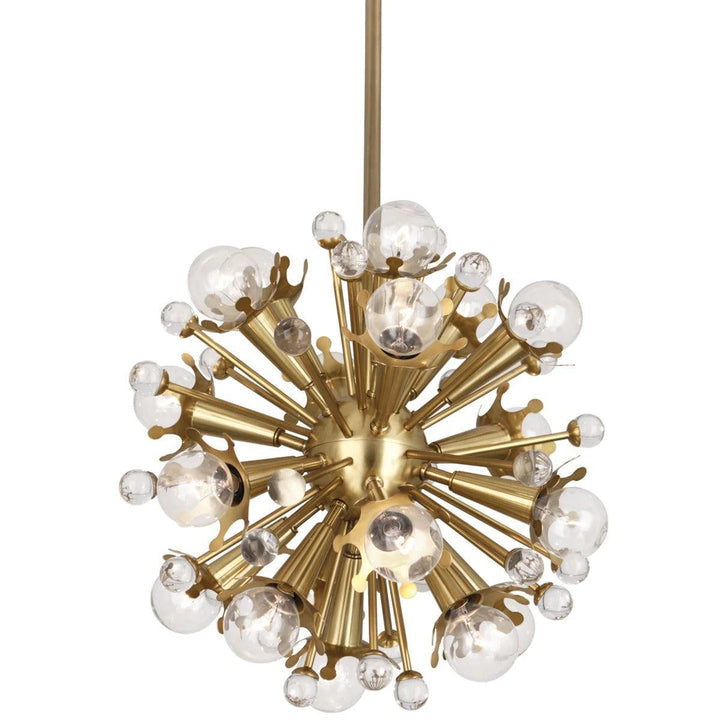 Jonathan Adler 18-flammiger Chandelier Deckenleuchter Sputnik | Gold