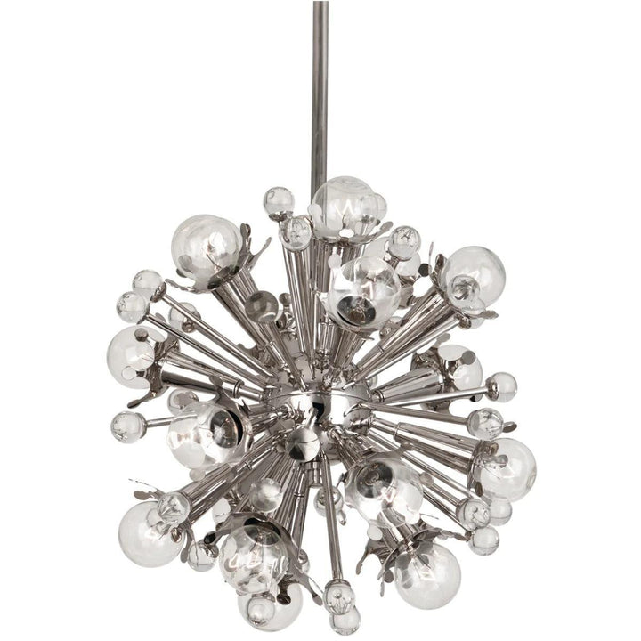 Jonathan Adler 18-flammiger Chandelier Deckenleuchter Sputnik | Silber