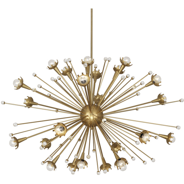 Jonathan Adler 24-flammiger Giant Kronleuchter Chandelier Sputnik | Gold