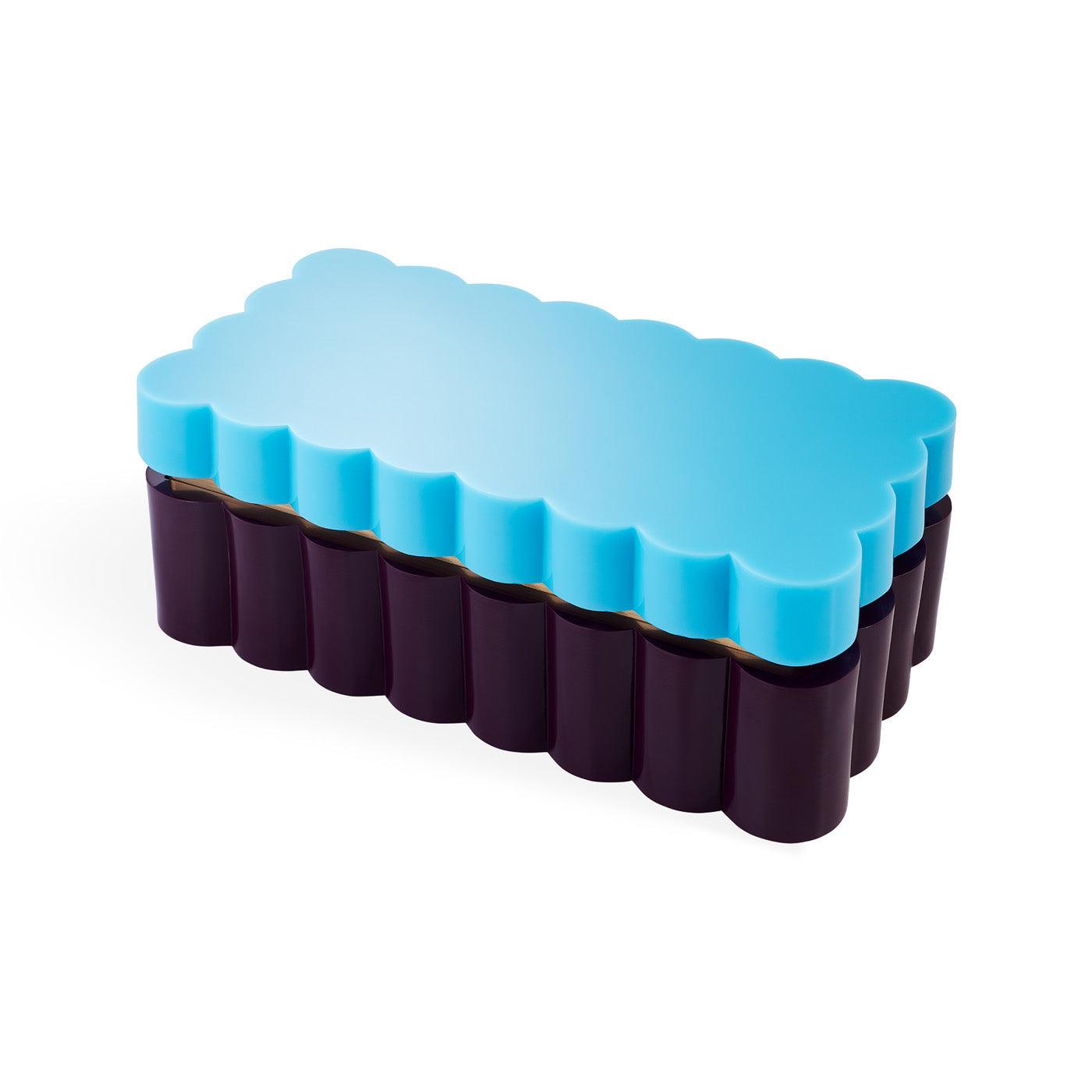 Jonathan Adler Acryl-Aufbewahrungsdose Fleur Large