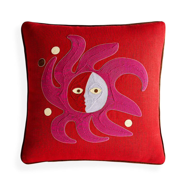 Jonathan Adler Kissen Playa Sun | 45x45 cm