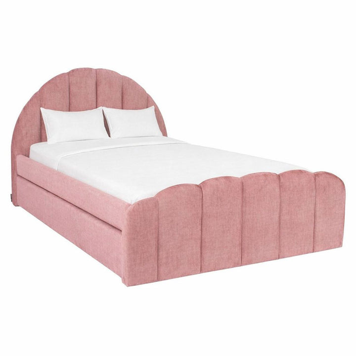 Richmond Interiors Einzelbett Pixie Rosé mit Ausziehbett | 120×200 cm