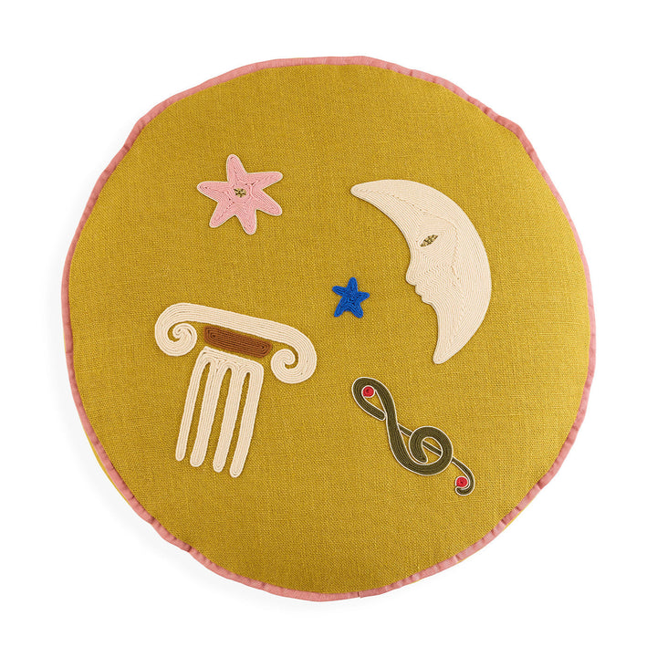 Jonathan Adler rundes Kissen Playa Celestial | ø 40 cm