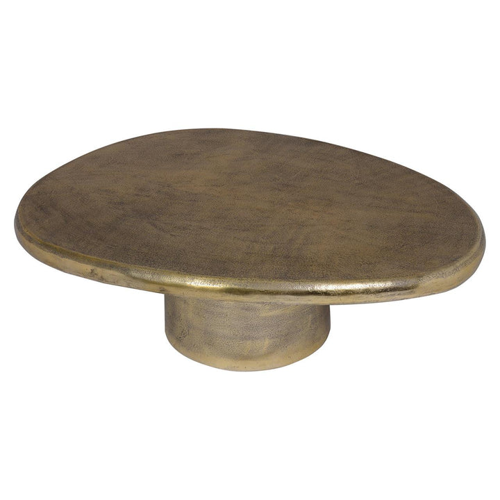 Richmond Interiors Couchtisch Pulitzer | brushed gold
