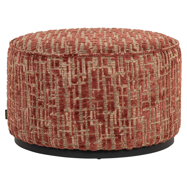 Richmond Interiors Hocker Lexie Terra | ø 70 cm