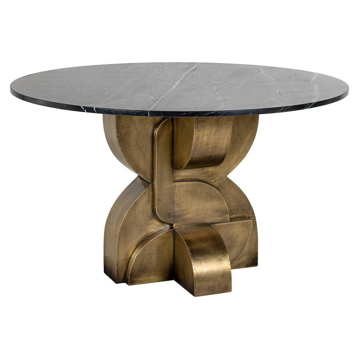 Richmond Interiors Marmor-Esstisch Maddox | ø 130 cm