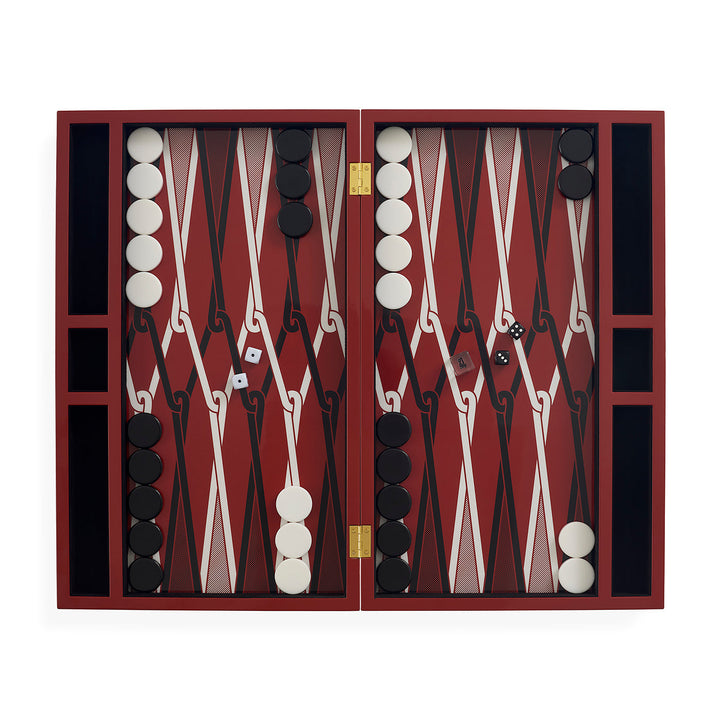 Jonathan Adler Backgammon Spiel Rita