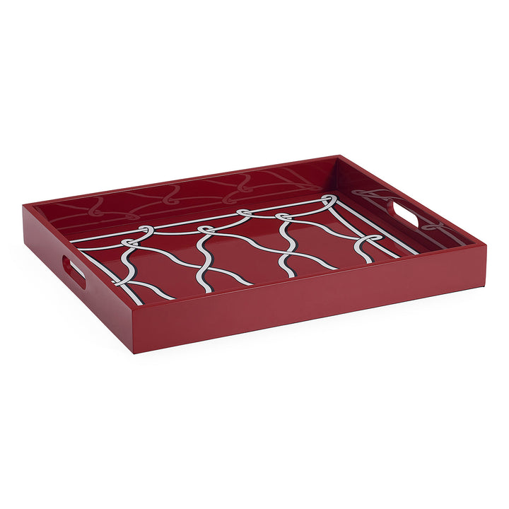Jonathan Adler Servier- und Dekotablett Rita Lacquer Tray