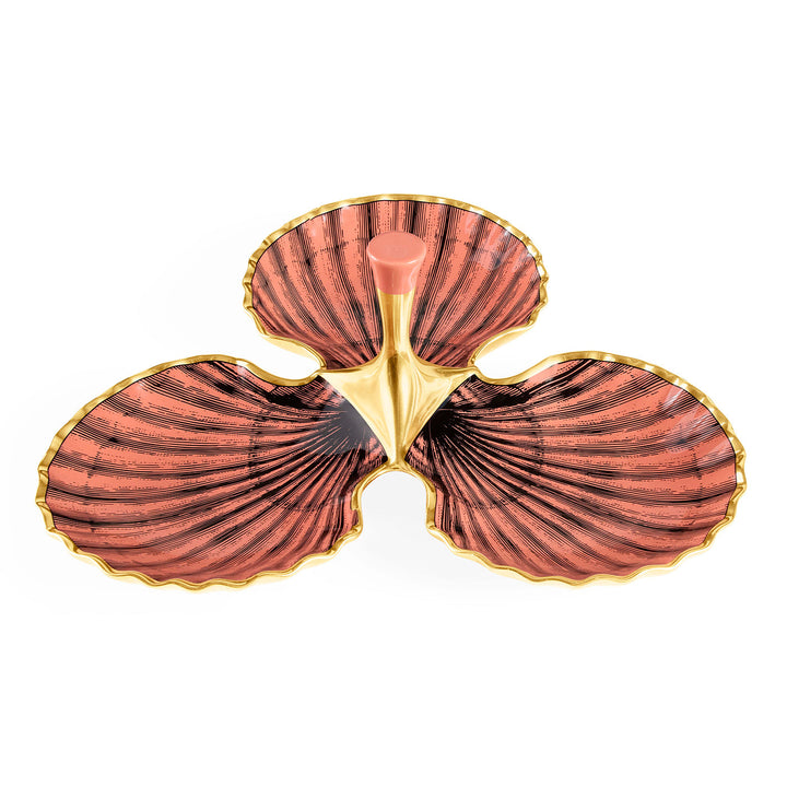 Jonathan Adler Trefoil Servierschale Sirena in Kleeblattform