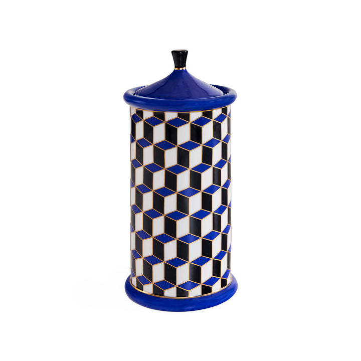 Jonathan Adler Vorratsdose Canister Versailles | Blau
