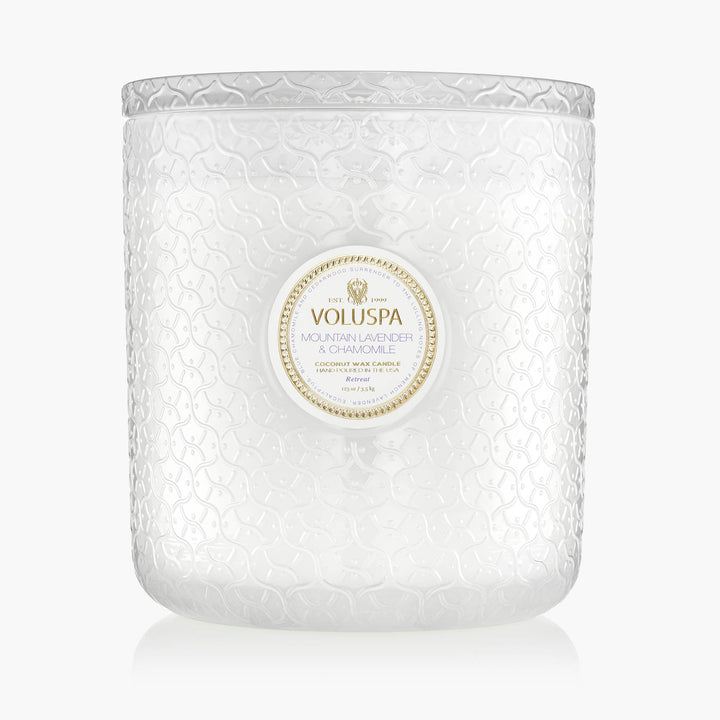 Voluspa 5-Docht Duftkerze Mountain Lavender & Chamomile | 3,5 kg