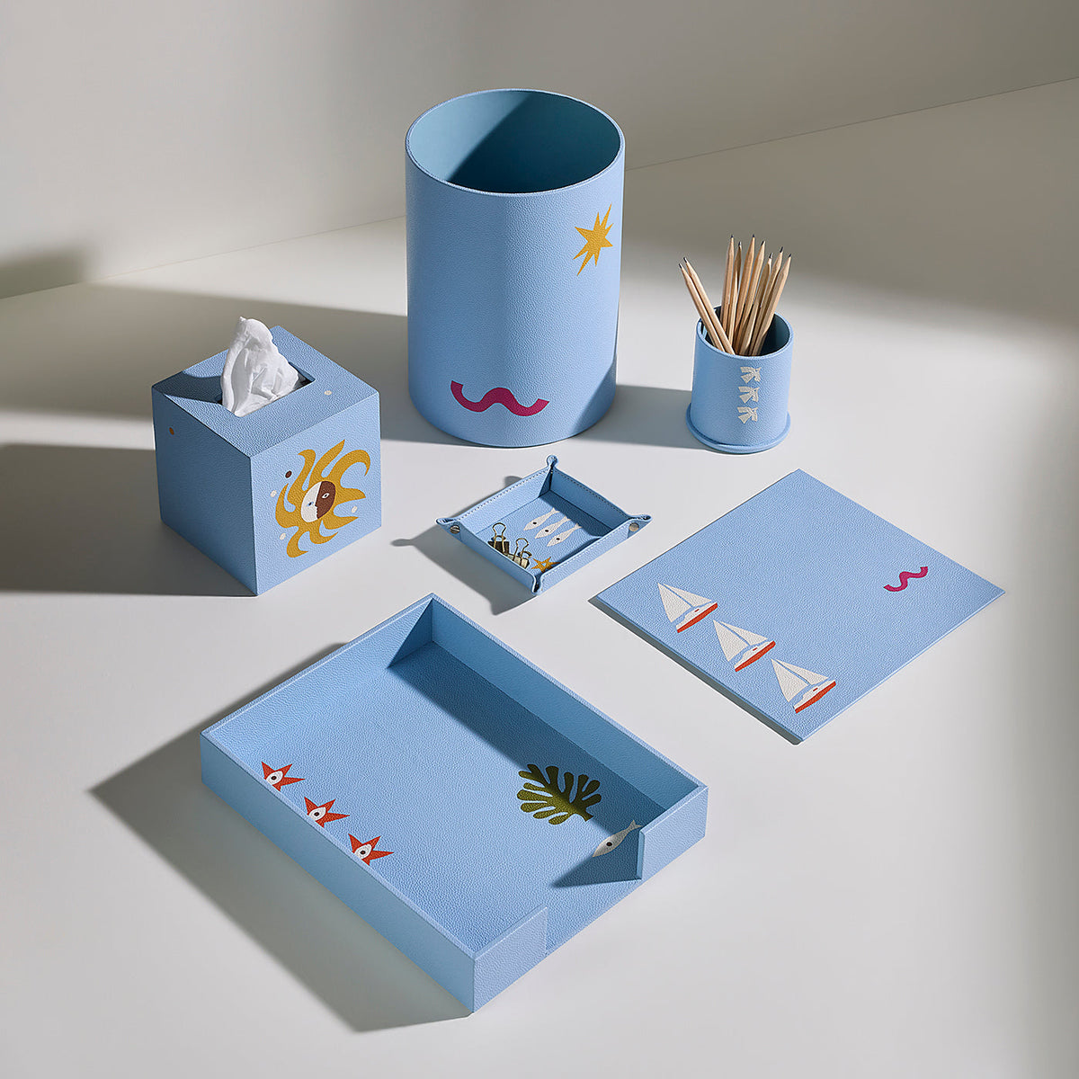 Exklusive Designer Schreibtisch-Accessoires