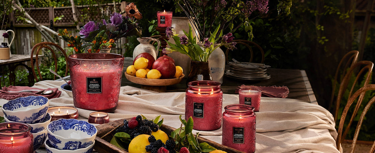 Voluspa Herbstkollektion – Duftkerzen, Raumdüfte & Diffuser