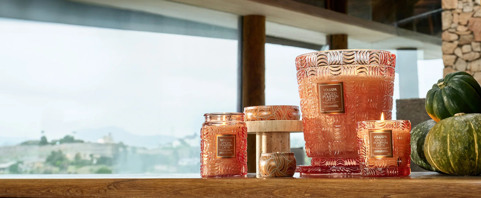 Voluspa Spiced Pumpkin Latte Kollektion