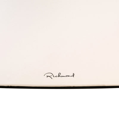 Richmond Interiors organischer Bartisch Bloomstone Weiß | H 107 cm