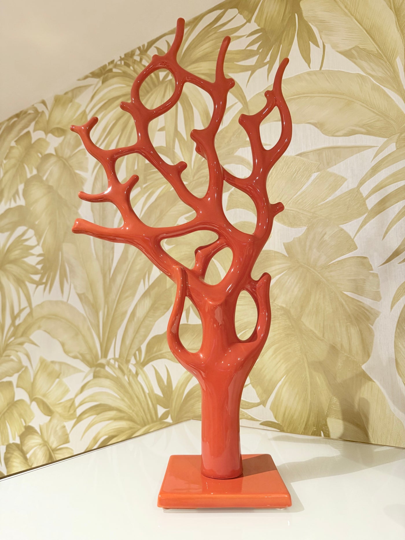Bosa Skulptur Koralle | Glossy Orange Khaki