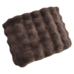 Richmond Interiors Faux Fur Throw Winter Haze Brown | 200x300 cm