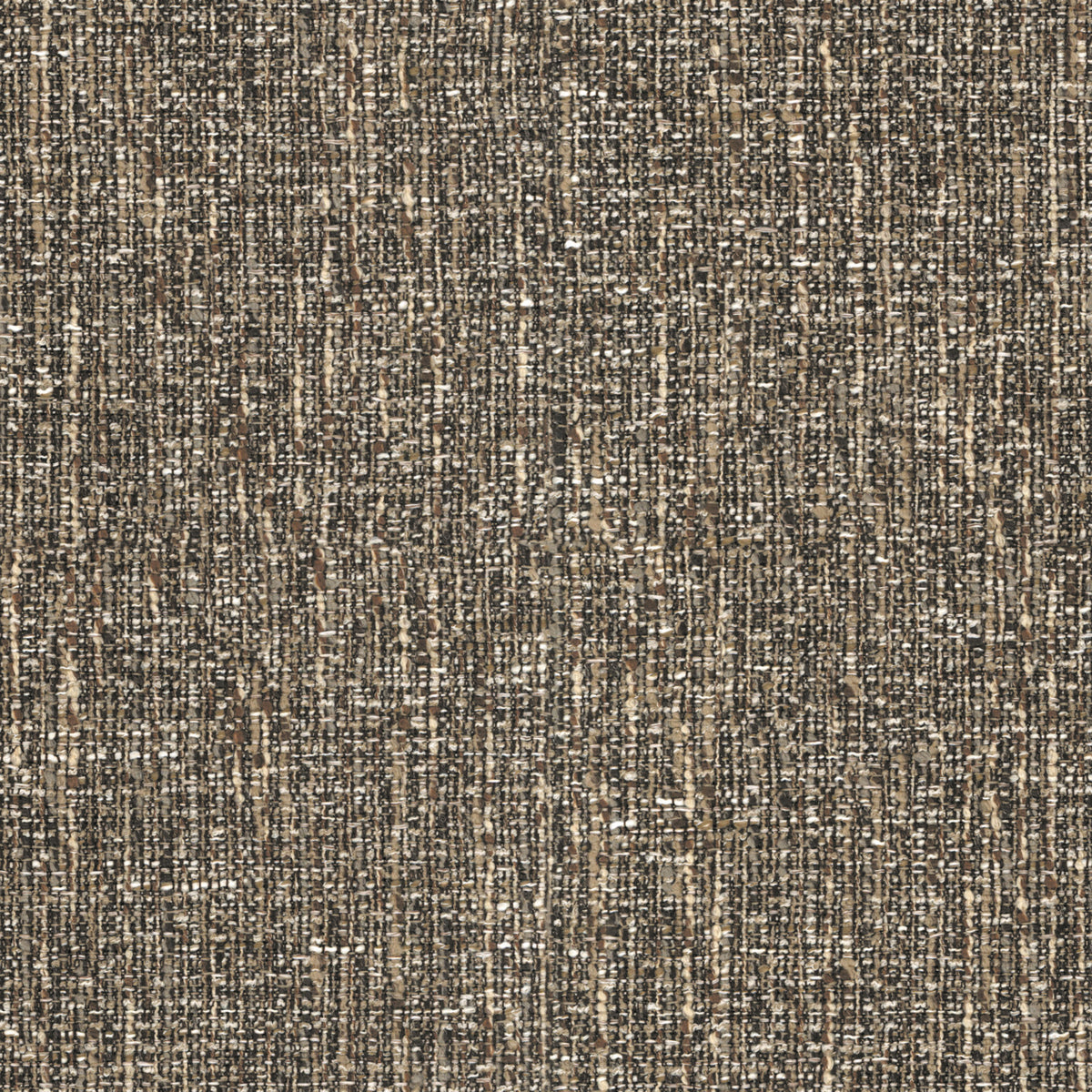 Stoff Fabric Tweed in Tweed Brown – Detailansicht