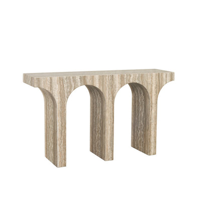 Richmond Interiors Marmor Konsolentisch Dulce | Grau